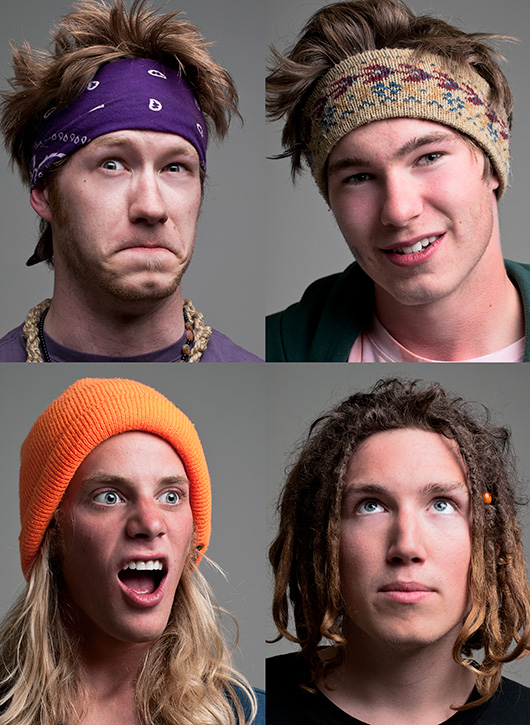 Pull Incase of Fire, Kelowna psychedelic power funk band, promo portraits by Electrify Photography