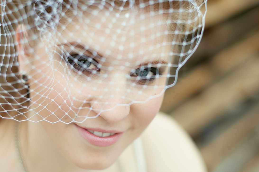 Rock and roll wedding, young bride in veil, by Kootenay Wedding Photographer Electrify Photography